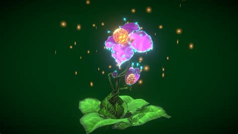 Fantasy Magical Flower - 3D model by Stefano Vietina (@stefanovietina) [397423b] - Sketchfab