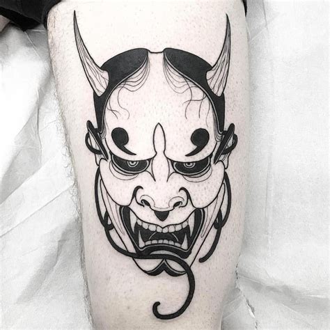 250+ Hannya Mask Tattoo Designs With Meaning (2020) Japanese Oni Demon ...