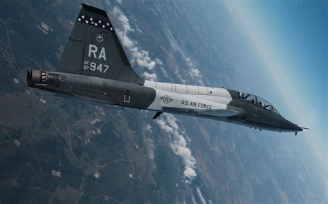 Download wallpapers Northrop T-38 Talon, supersonic training jet, T-38 Talon, american training ...