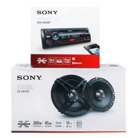 Set de Bocinas Sony Xplod con Auto Estéreo | Walmart