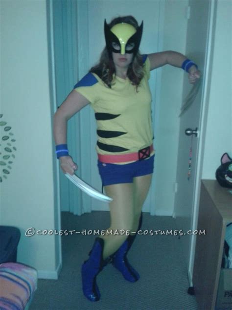 DIY Classic Wolverine Costume for a Lady