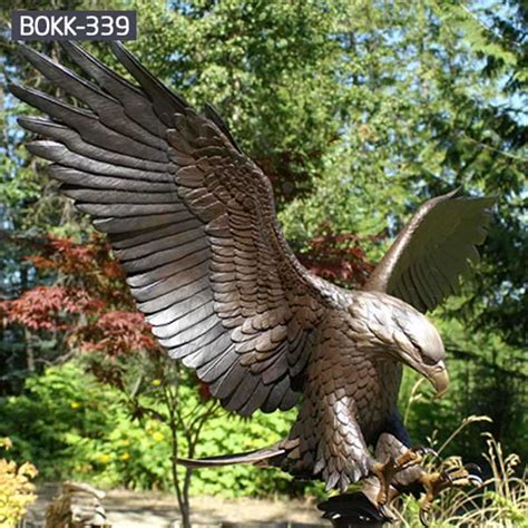 Outdoor Antique Bronze Eagle Sculpture from Factory Supply BOKK-339 ...