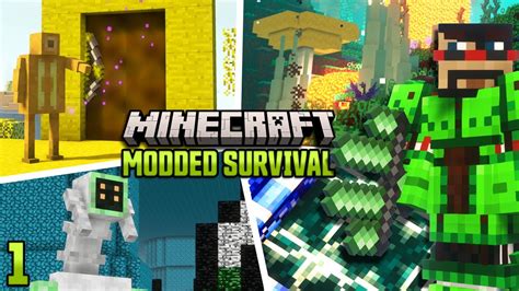 The Return | Minecraft Modded Survival Ep. 1 - YouTube