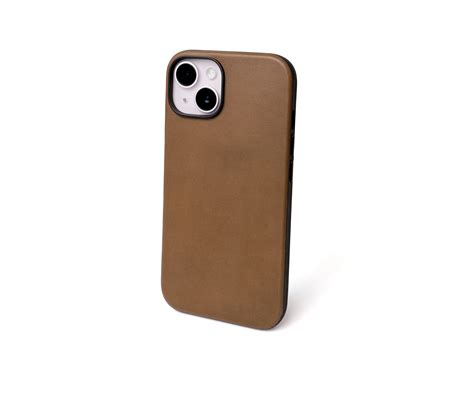 Custom Light Brown Leather iPhone 14 Case Bulk Wholesale | Supercase