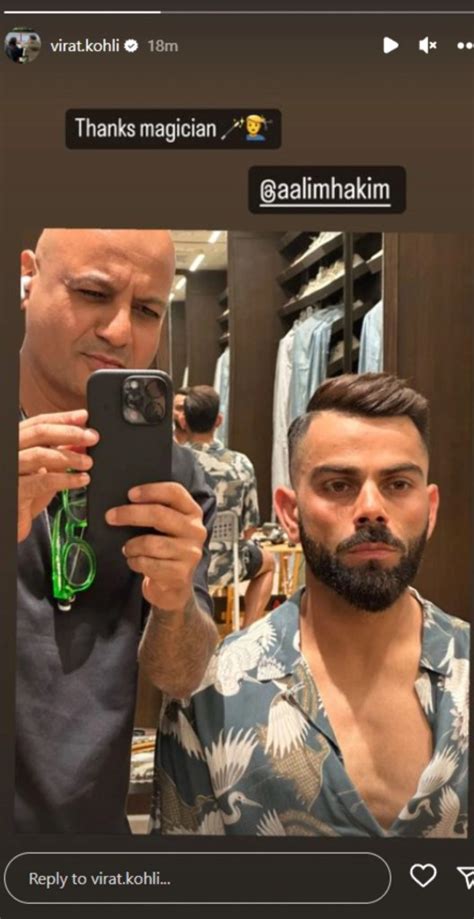 See pic - Virat Kohli reveals his new look ahead of IPL 2023 - Crictoday