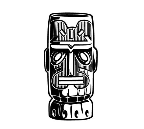 Tiki Clipart - Add a Touch of Polynesian Culture to Your Designs