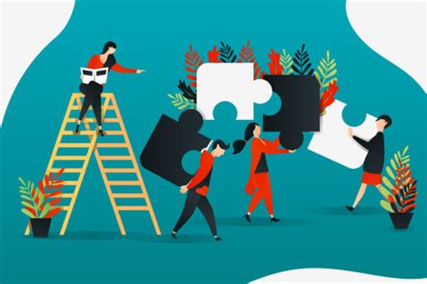 Illustration of Leadership and Teamwork Graphic by setiawanarief111 · Creative Fabrica