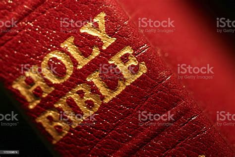 Red Bible Stock Photo - Download Image Now - Antique, Bible, Book - iStock