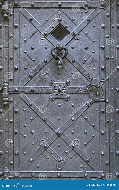 Old Metal Door Background Texture Stock Photo - Image of iron ...