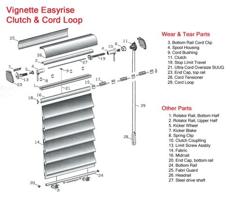 Hunter Douglas Window Blind Parts