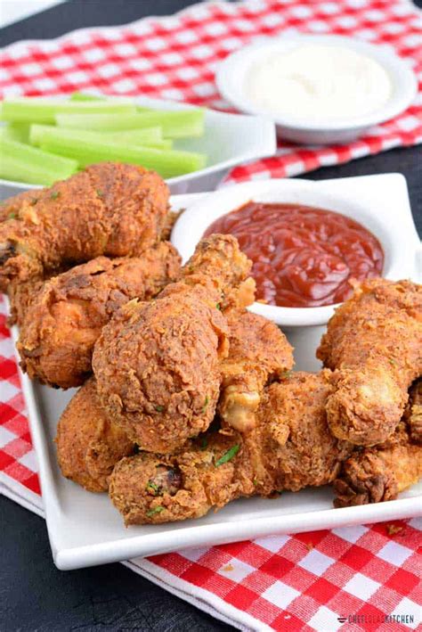 Crispy Fried Chicken Drumsticks | Chef Lola's Kitchen