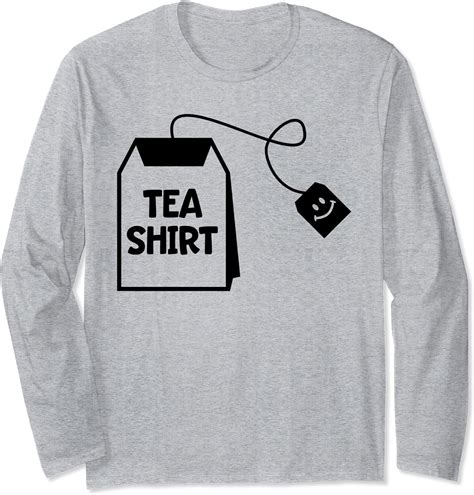 Tea Shirt Long Sleeve T-Shirt : Amazon.co.uk: Fashion