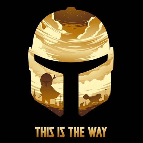 This is the Way | Official Star Wars Tee - TeeTurtle Fandoms