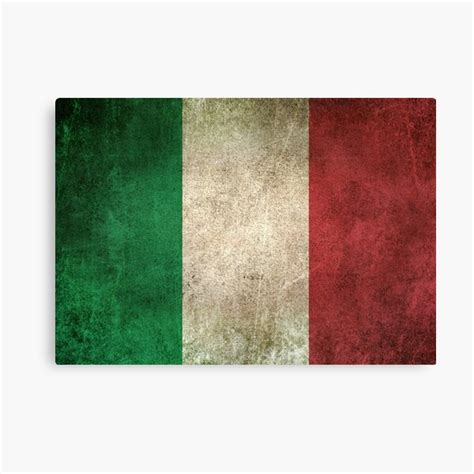 "Old and Worn Distressed Vintage Flag of Italy" Canvas Print for Sale by JeffBartels | Redbubble