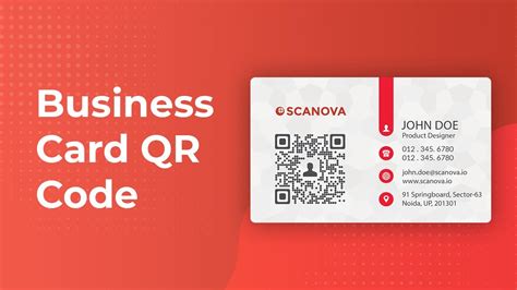 Qr Code Business Card Template - Mightyprintingdeals.com