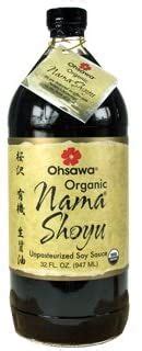 Amazon.com : Ohsawa Nama Shoyu, Organic and Aged in 150 Year Cedar Kegs ...