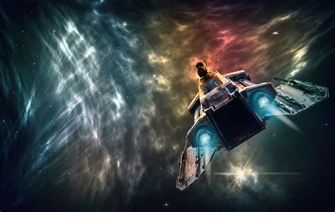 HD wallpaper: spaceship, science fiction, forward, space travel, futuristic | Wallpaper Flare