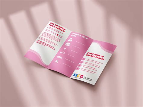 Brochure Design - Breast Cancer on Behance