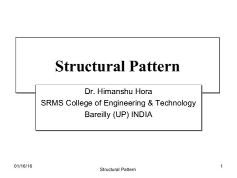 Structural patterns