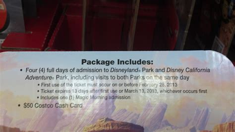 Disneyland 4 Day Park Hopper Tickets $259.99! Plus a FREE $50 Costco ...