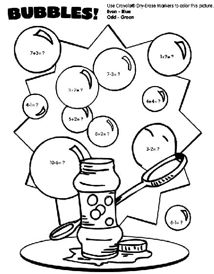 Bubbles Coloring Page | crayola.com