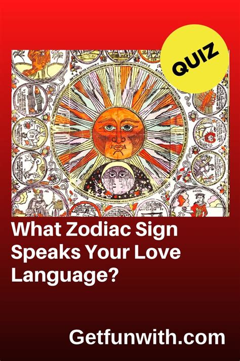 What Zodiac Sign Speaks Your Love Language? in 2021 | Love languages, Zodiac signs, Zodiac