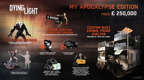 Dying Light's £250K 'My Apocalypse Edition' Comes with Your Own Zombie-Proof Shelter - Xbox One ...