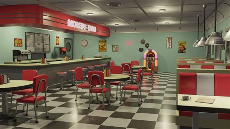 ArtStation - American Diner