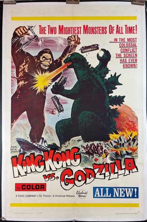 King Kong Vs Godzilla Poster