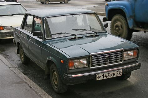 Russian Lada 2107 Riva 1990 front