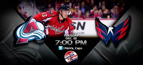 Capitals Make Quick Turnaround to Host Avalanche at Capital One Arena ...