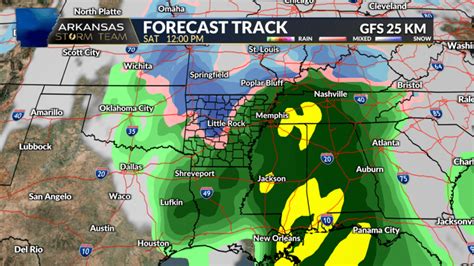 Arkansas Storm Team Weather Blog: A chance of snow in Arkansas Friday ...