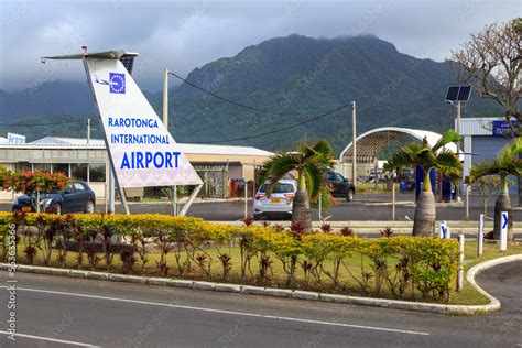 Rarotonga International Airport, the main point of entry for tourists coming to the tropical ...