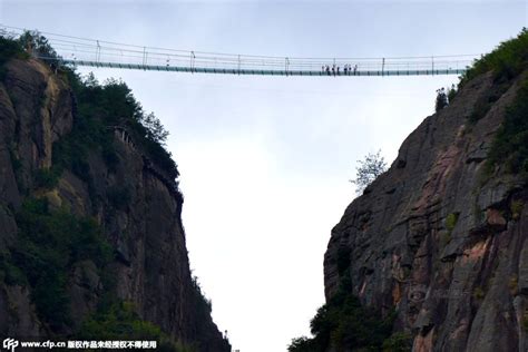 Gallery of China's First All-Glass Suspension Bridge Opens in Hunan - 3