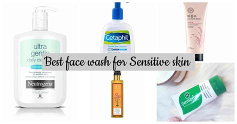 13 Best Face Wash For Sensitive Skin And Acne In India 2020