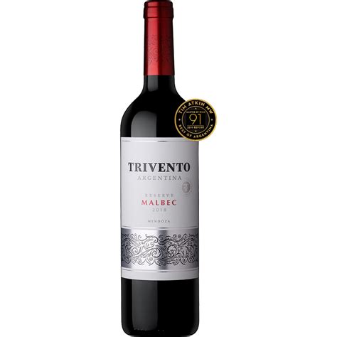 Trivento Reserve Malbec 750ml – BSW Liquor