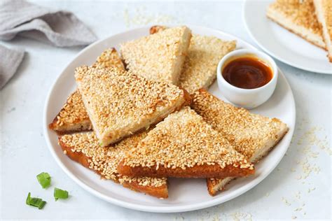 Sesame Prawn Toast Recipe - My Morning Mocha