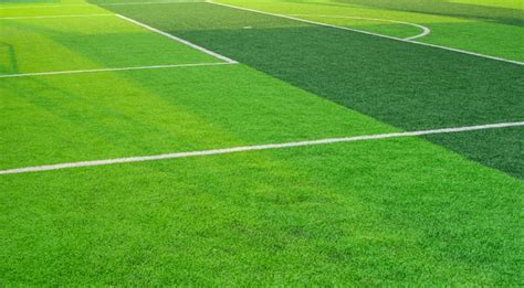 Premium Photo | Soccer field grass conner.pattern of fresh green grass ...