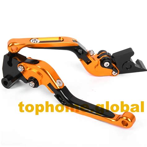 Motorcycle Accessories CNC Folding&Extending Brake Clutch Levers For ...