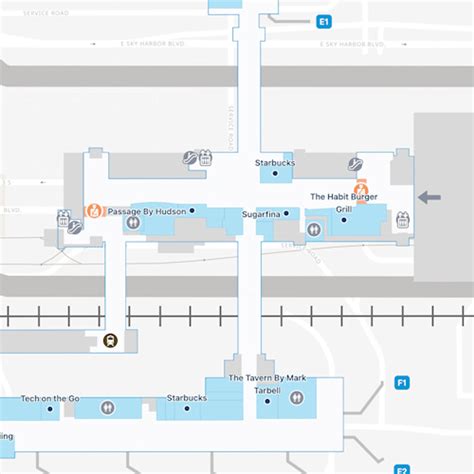 Phoenix Airport Terminal 3 Map & Guide