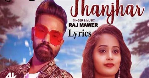 Jhanjhar Song Lyrics Raj Mawer Latest Haryanvi Songs 2019