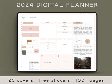 2024 Digital Planner (Free & Aesthetic) - AnjaHome