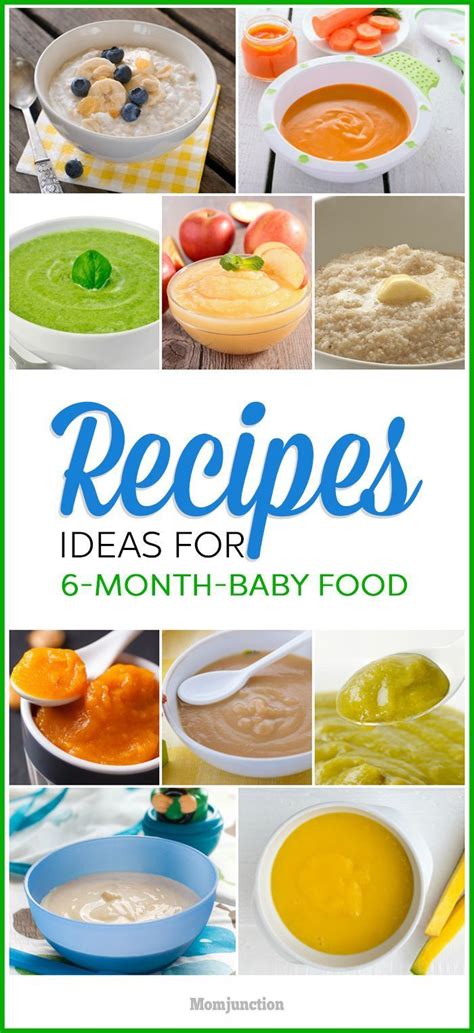 6-Month-Old Baby's Food Chart And Recipes | Baby food recipes, Healthy baby food, Baby food chart