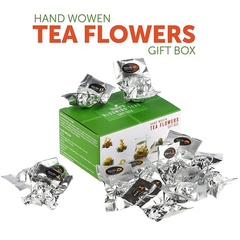 Tealyra - 12 pcs Blooming Flowering Tea - 12 Variety Flavors of Finest ...