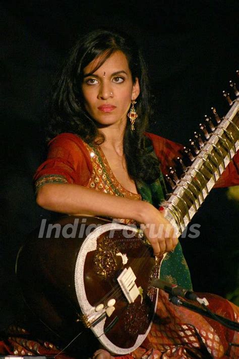 Sitar player Anoushka Shankar at the concert ''''Music in the Park ...