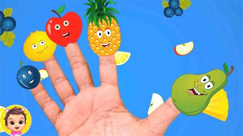 Finger Family Fruits, Kindergarten Nursery Rhyme And Song For Kids - YouTube