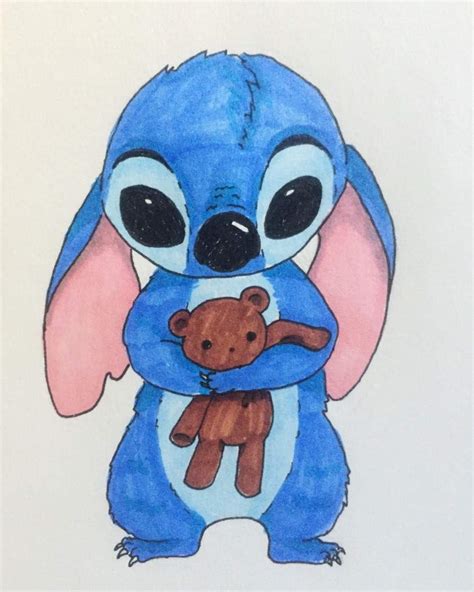 Baby Stitch - Drawing Skill