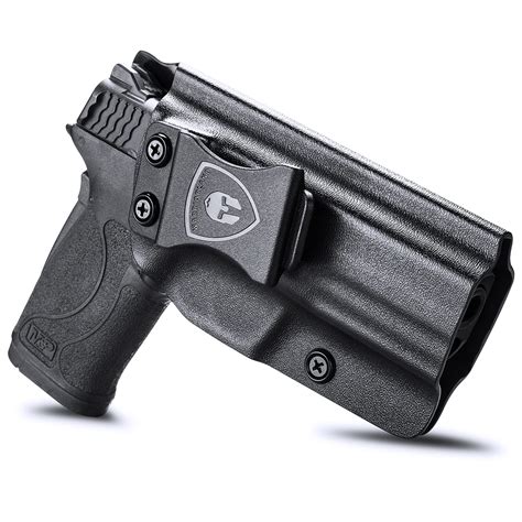 Compatible with M&P Shield 9mm EZ Holster, IWB KYDEX Holster Fit: S&W M&P Shield 9mm EZ Pistol ...