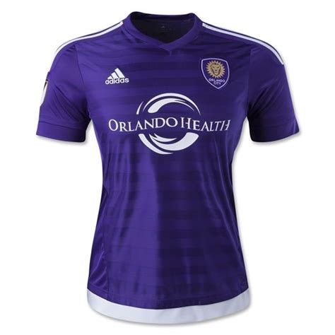 Orlando City 2015 Women's Home Soccer Jersey Orlando City Soccer, Orlando City Sc, Soccer Club ...