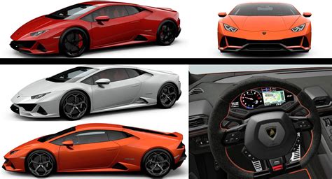 Build Your Ideal Lamborghini Huracan EVO With Official Configurator | Carscoops